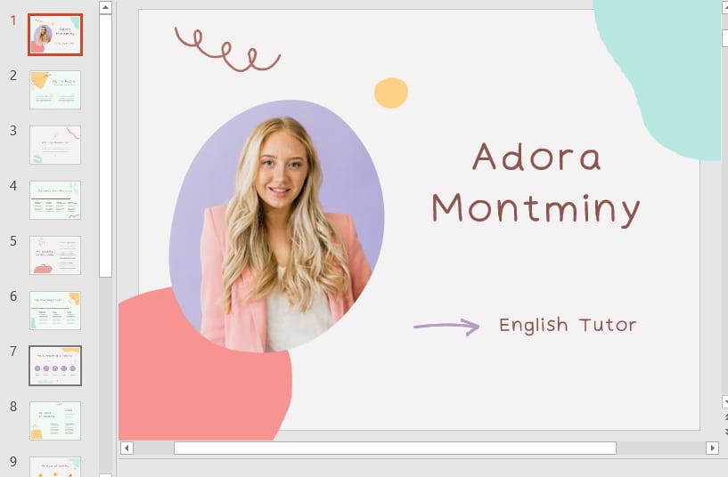 Tải 30+ slide và hình nền Powerpoint 20/11 đẹp mắt, ý nghĩa