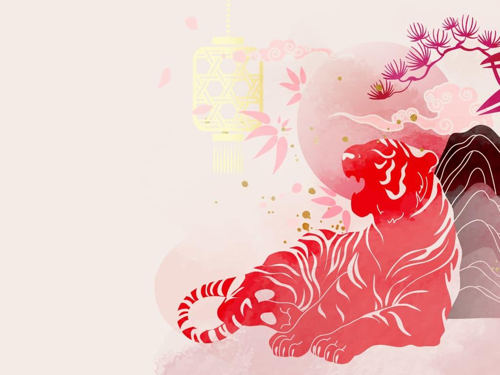 hình nền Powerpoint cổ trang Trung Quốc 9