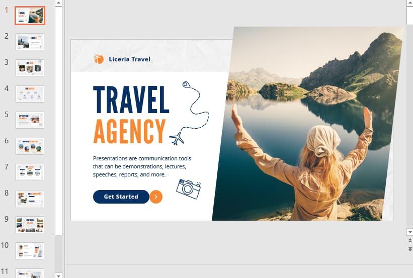 mẫu powerpoint du lịch 14