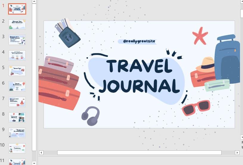 mẫu powerpoint du lịch 17