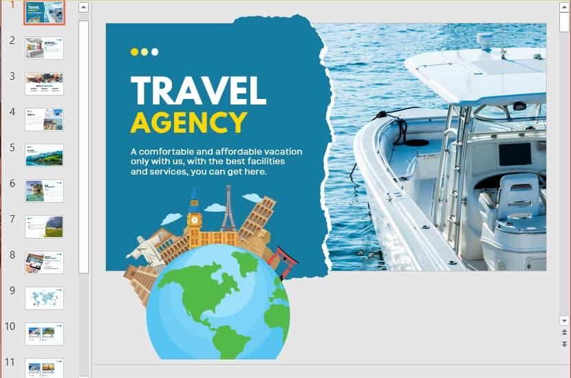 mẫu powerpoint du lịch 19