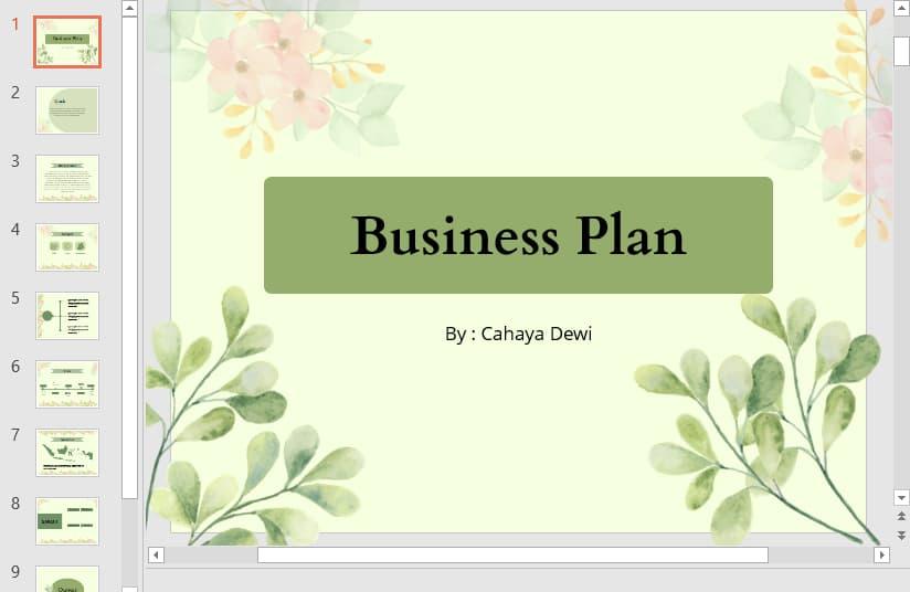 Powerpoint mùa xuân 2