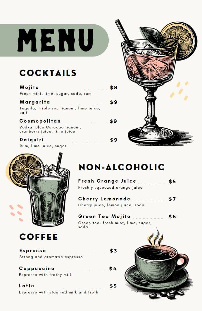 menu thiết kế powerpoint dọc 5