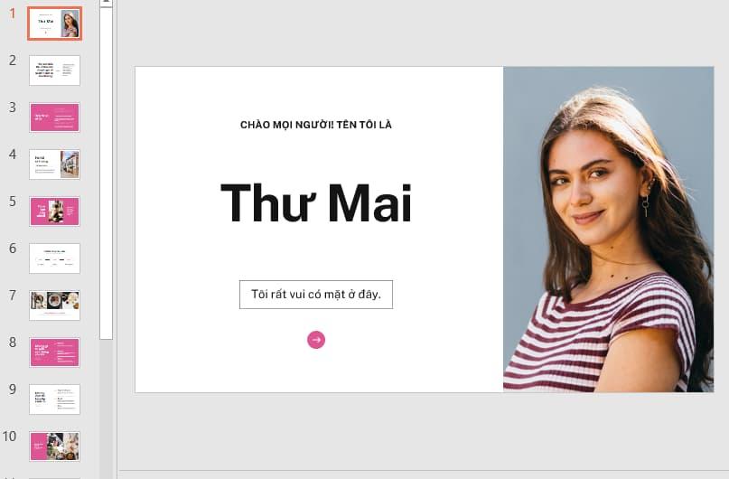 slide giới thiệu bản thân 2