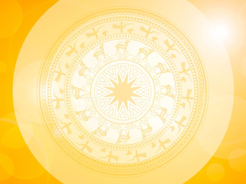 phông nền powerpoint trống đồng 6