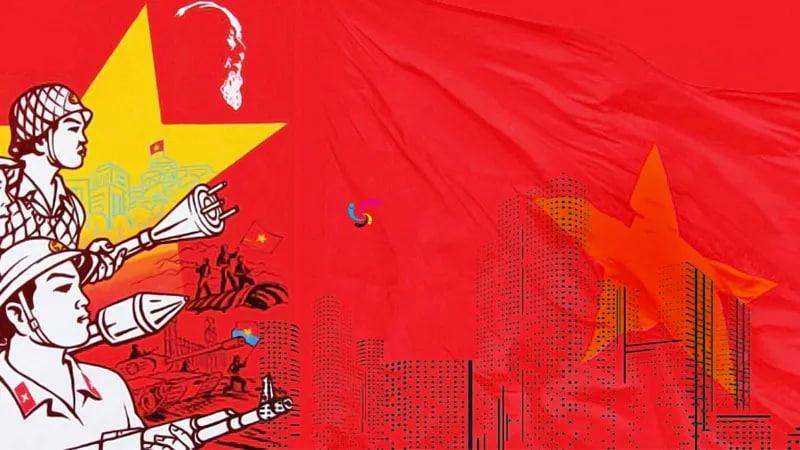 hình nền Powerpoint về Đảng cộng sản Việt Nam 4