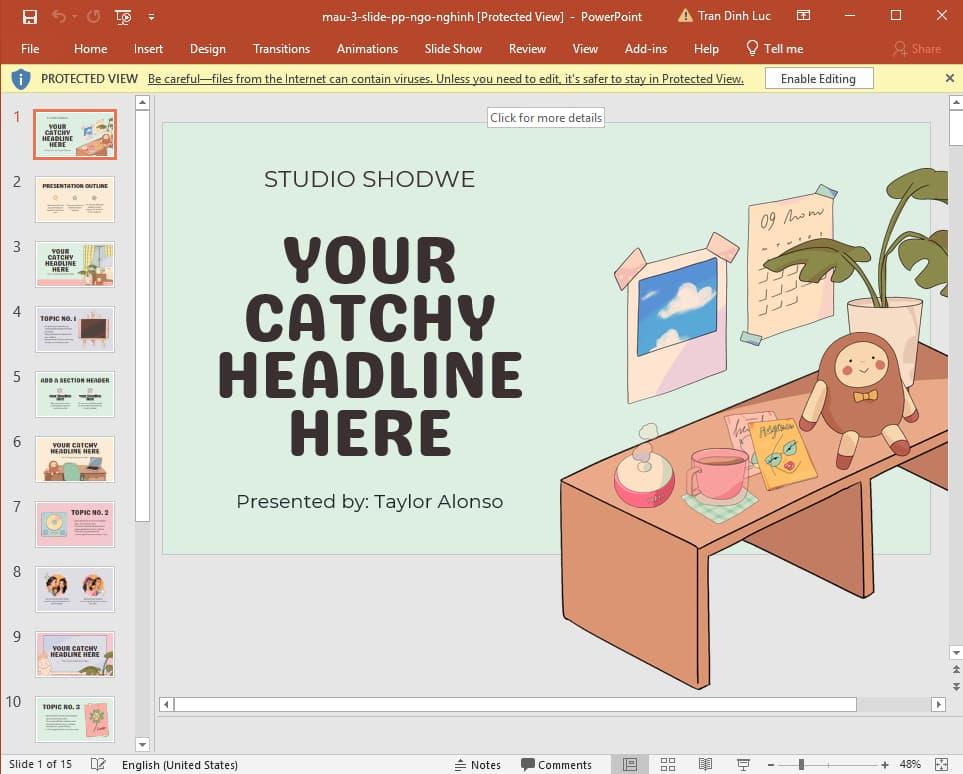Tải ngay 70+ hình nền powerpoint ngộ nghĩnh cực