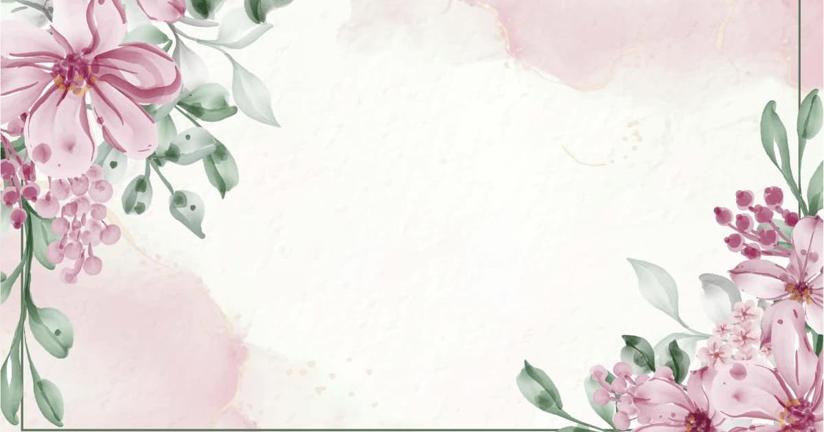 Hình nền powerpoint hoa 7