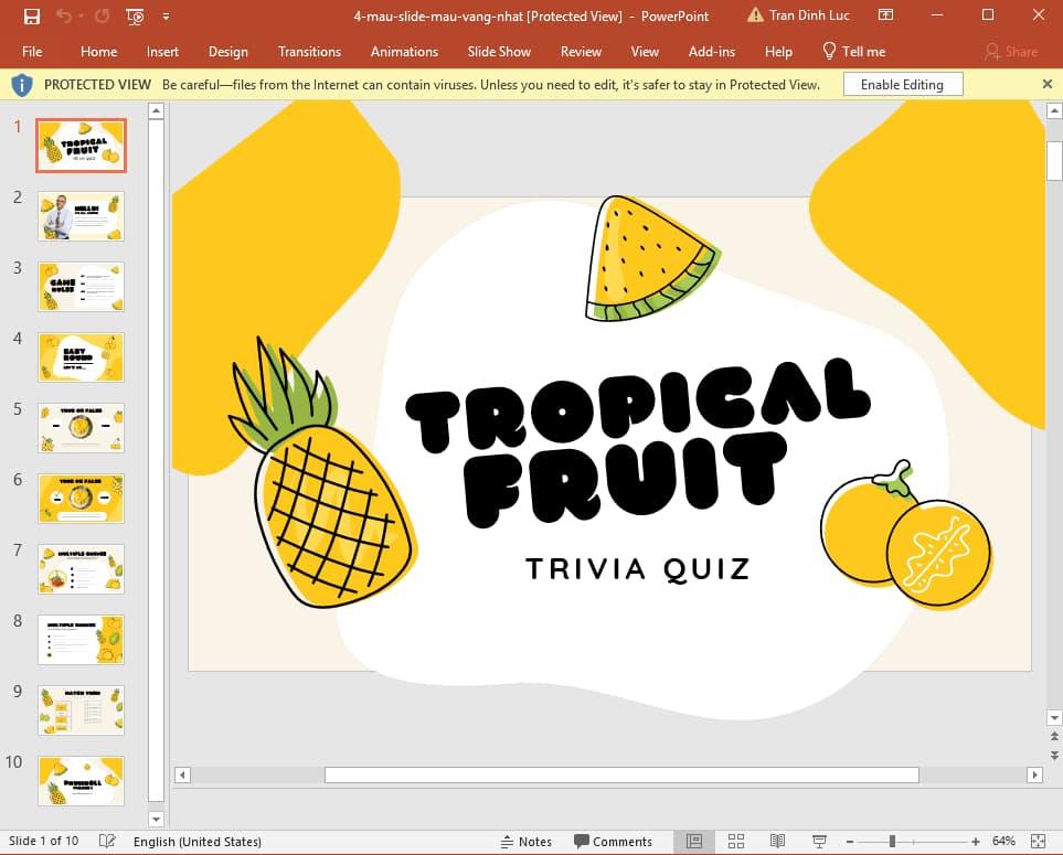Tải ngay 82+ hình nền Powerpoint màu vàng nhạt mới nhất miễn phí