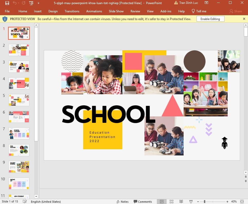 Mẫu Khóa luận tốt nghiệp ngành Quản lý giáo dục 5