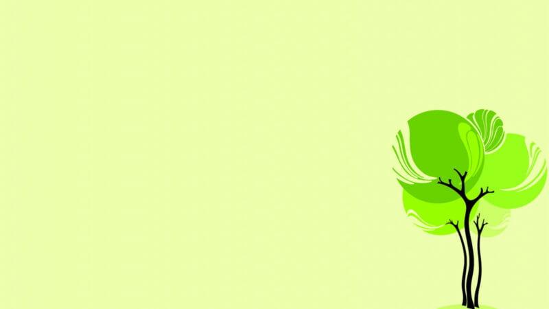 hình nền powerpoint cây xanh 16