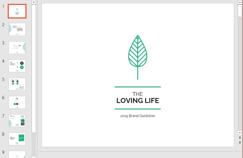 Powerpoint mùa xuân 7