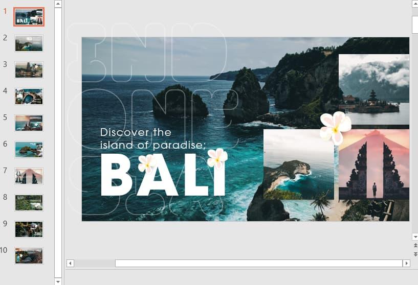 mẫu powerpoint du lịch 7