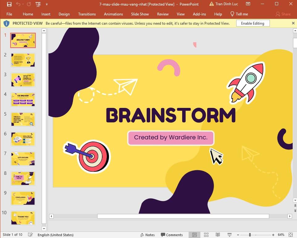 Tải ngay 82+ hình nền Powerpoint màu vàng nhạt mới nhất miễn phí