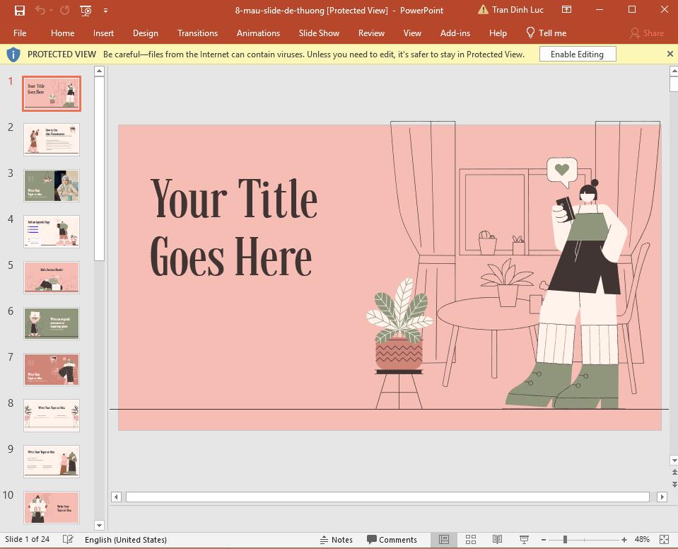 Tải ngay 99+ background hình nền PowerPoint dễ thương miễn phí