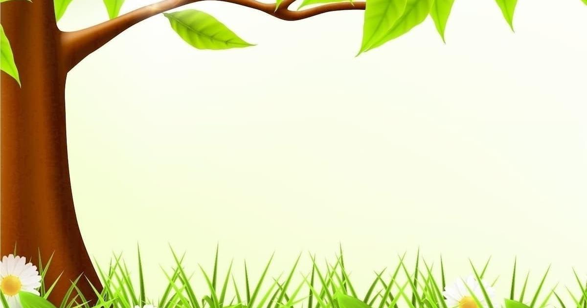 hình nền powerpoint cây xanh 7