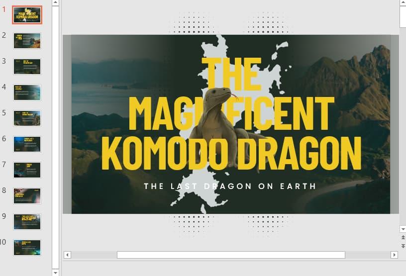 mẫu powerpoint du lịch 9