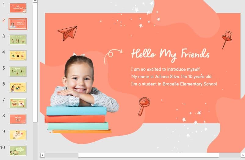 slide giới thiệu bản thân 9