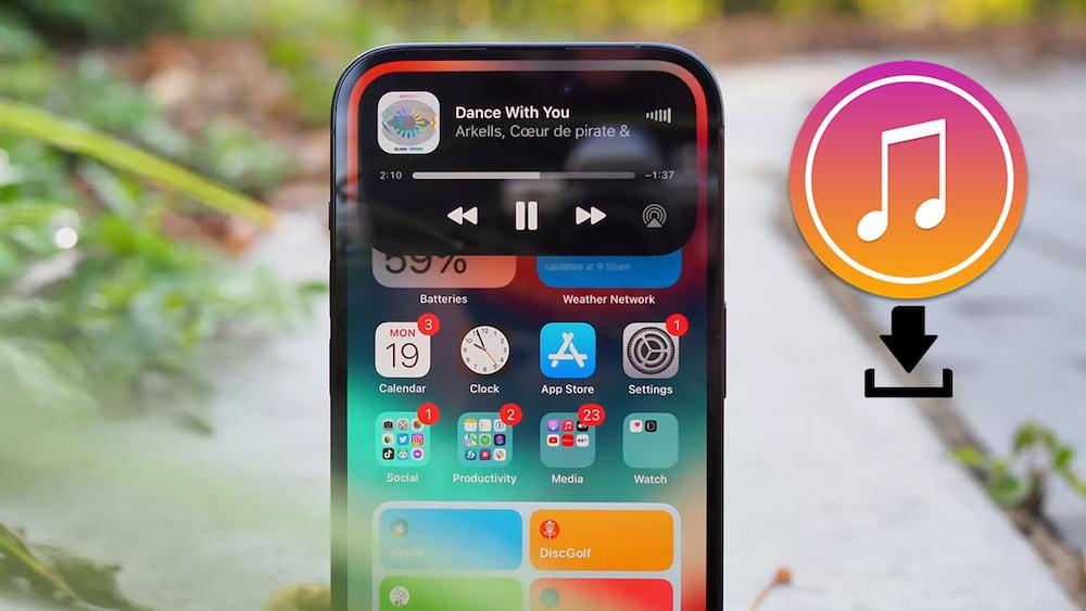Bài hát tải về được lưu ở đâu trên thoại