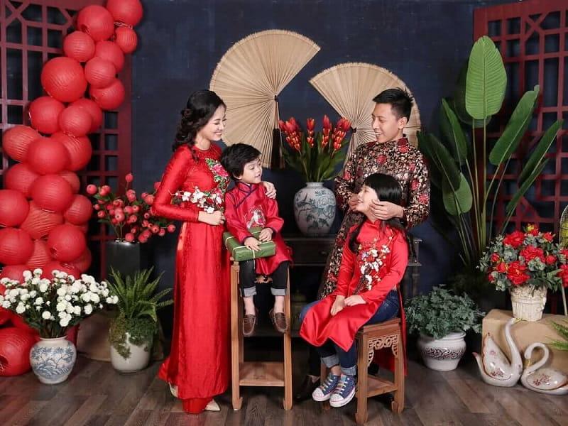 Các concept chụp ảnh Tết gia đình đẹp mắt 6