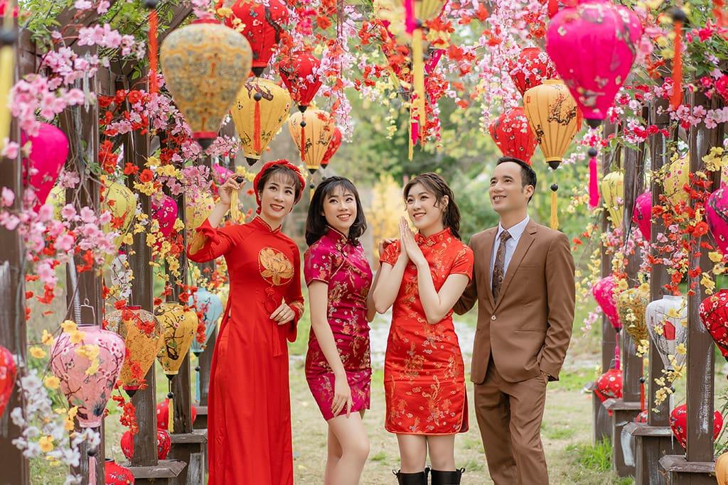 Các concept chụp ảnh Tết gia đình đẹp mắt 12