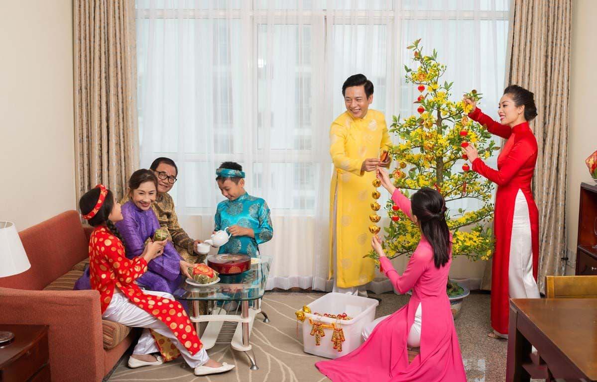 Các concept chụp ảnh Tết gia đình đẹp mắt 2