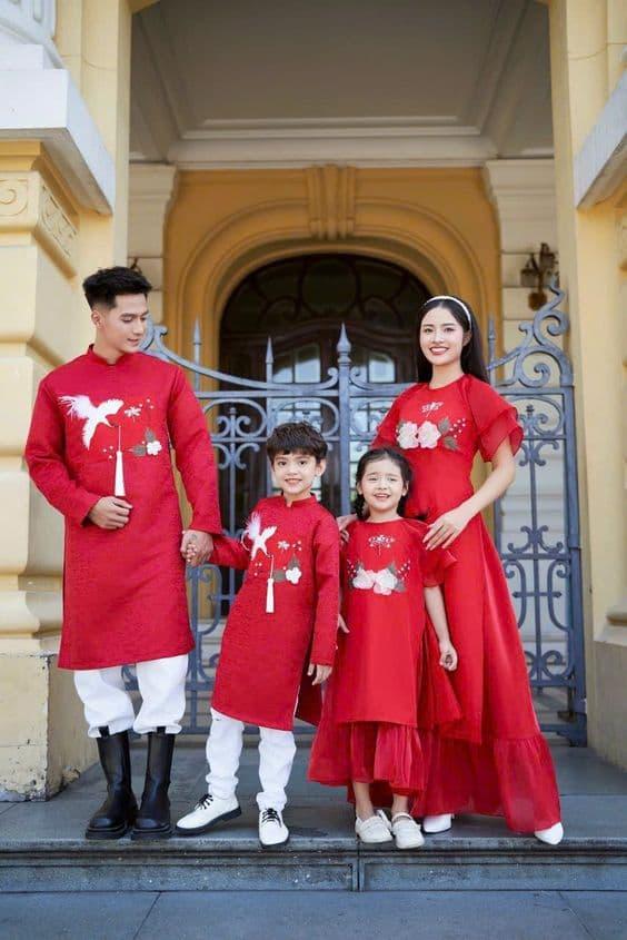 Các concept chụp ảnh Tết gia đình đẹp mắt 4