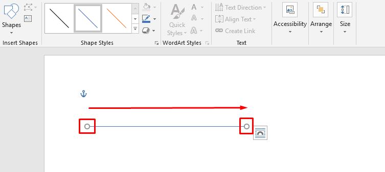 Cách kẻ đường thẳng bằng công cụ Shapes 2
