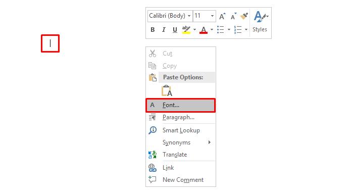 Cách tạo đường thẳng trong Word bằng Tab 1
