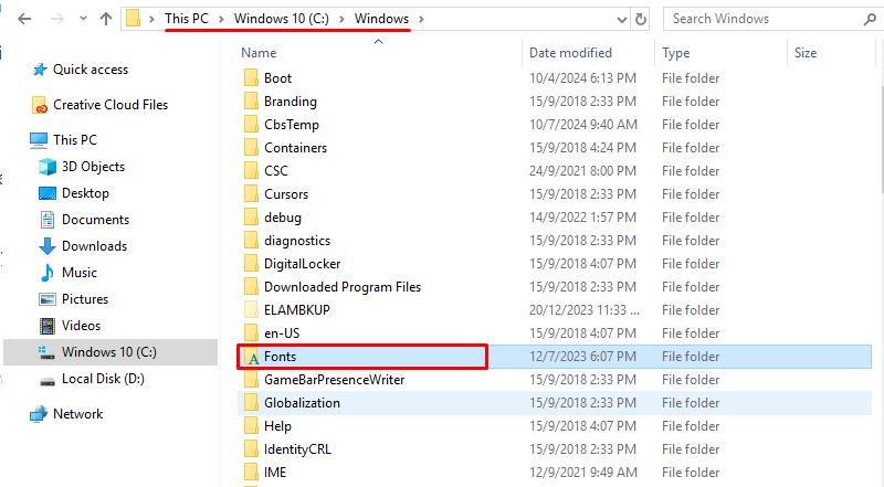 Cách cài đặt font chữ việt hóa cho máy tính 2