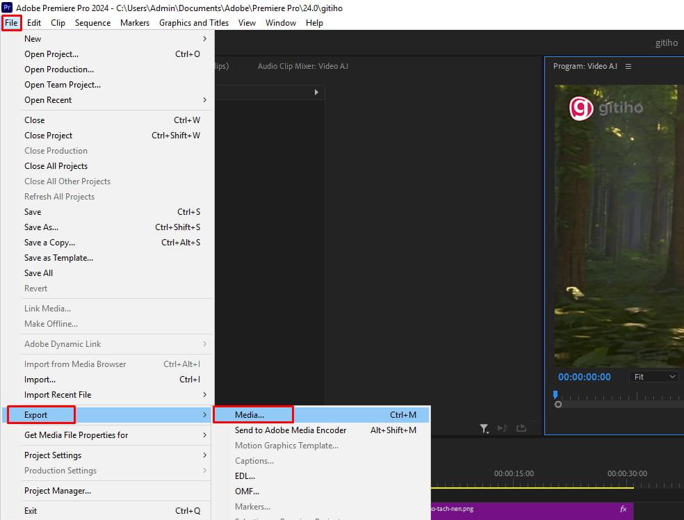 Cách chèn ảnh vào Adobe Premiere 10