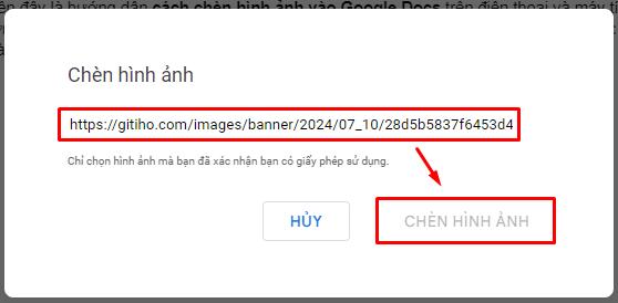 Cách chèn hình ảnh vào Google Docs trên máy tính 6