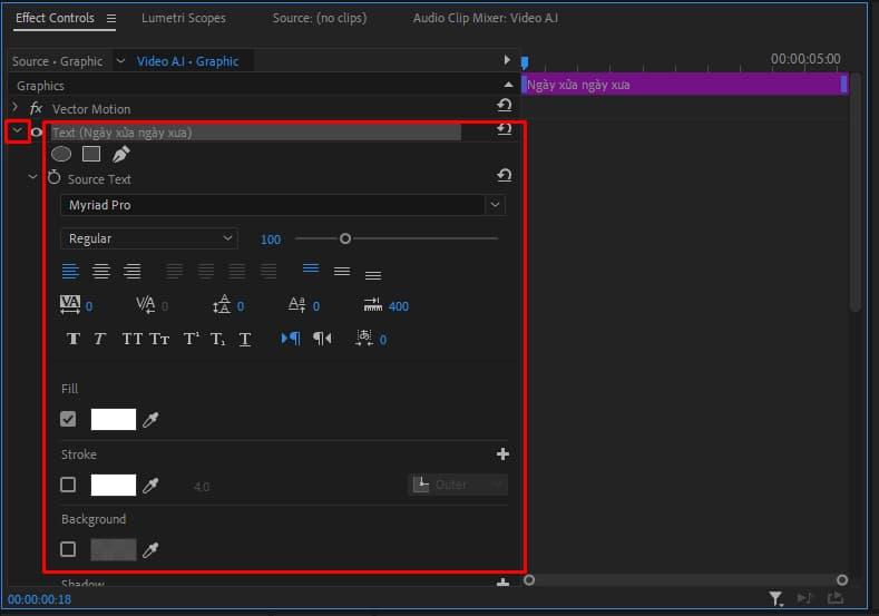 Cách chèn sub vào video bằng Premiere Pro thủ công 5