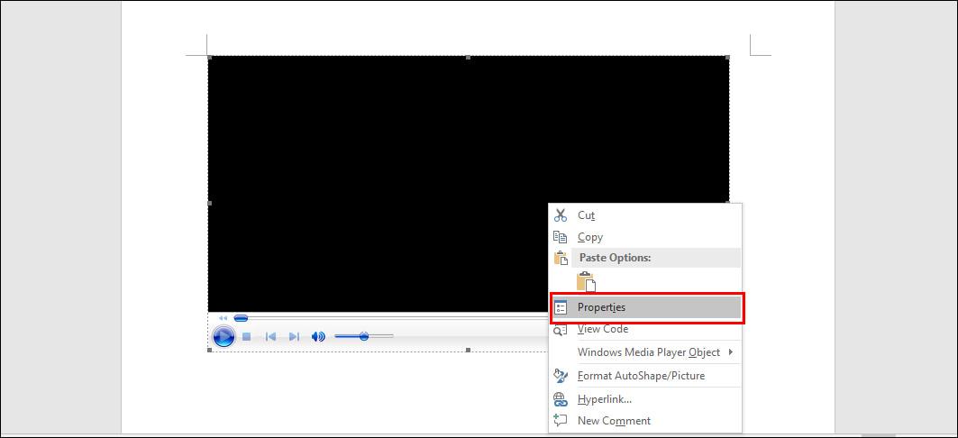 Cách chèn video có sẵn trên máy tính vào trong Word bước 5