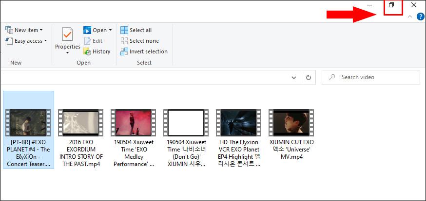 Cách chèn video vào Word bằng theo tác kéo thả bước 1