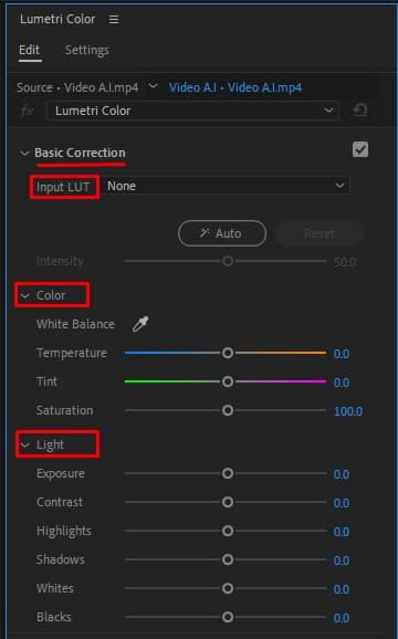 Cách chỉnh màu video trong Premiere 3