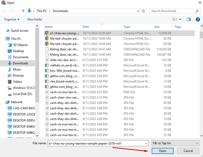 Cách chuyển PDF sang Word không bị lỗi font bằng Google Drive