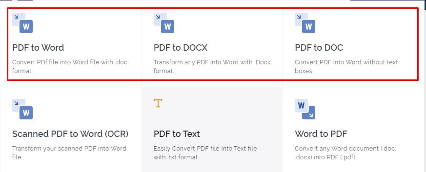 Cách copy PDF sang Word bằng phần mềm Convert PDF to Word