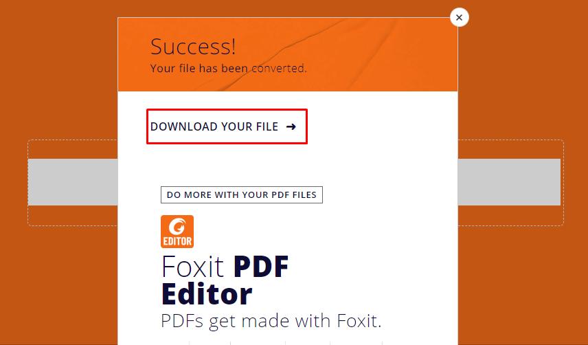 Cách copy PDF sang Word bằng phần mềm Foxit