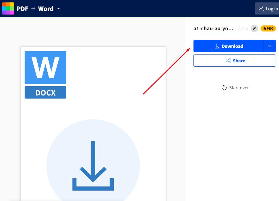 Cách copy PDF sang Word bằng phần mềm smallpdf