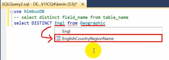 Cách dùng từ khóa DISTINCT trong SQL để truy vấn các giá trị duy nhất