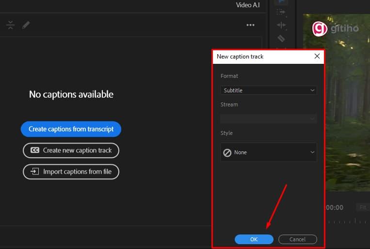 Cách làm phụ đề bằng adobe Premiere một loạt 3