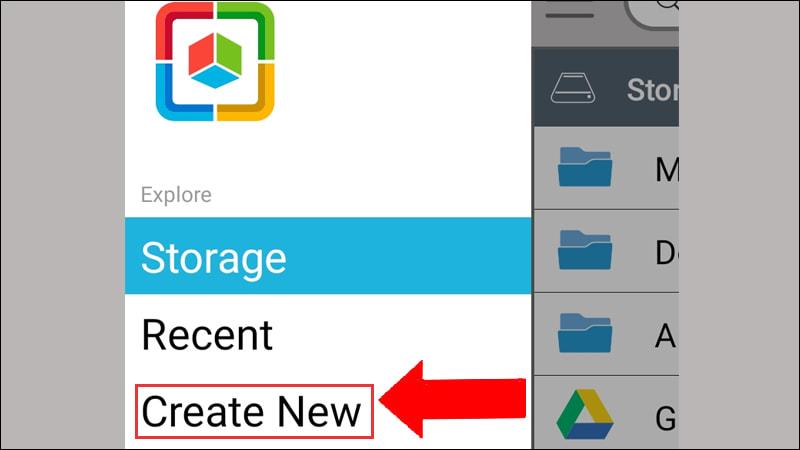 Cách làm Powerpoint bằng SmartOffice trên Android bước 1