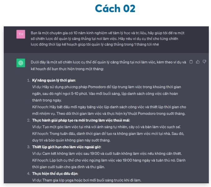Cách sử dụng chatgpt tiếng Việt hiệu quả 2