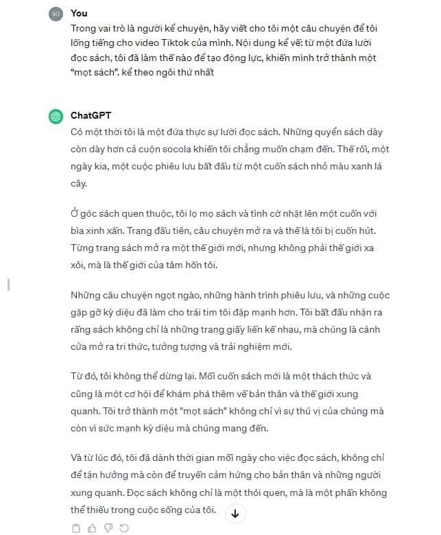 Cách sử dụng chatgpt tiếng Việt hiệu quả 3