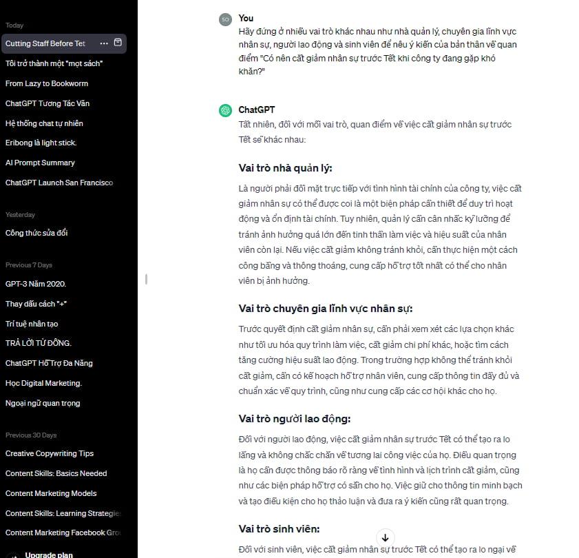 Cách sử dụng chatgpt tiếng Việt hiệu quả 5