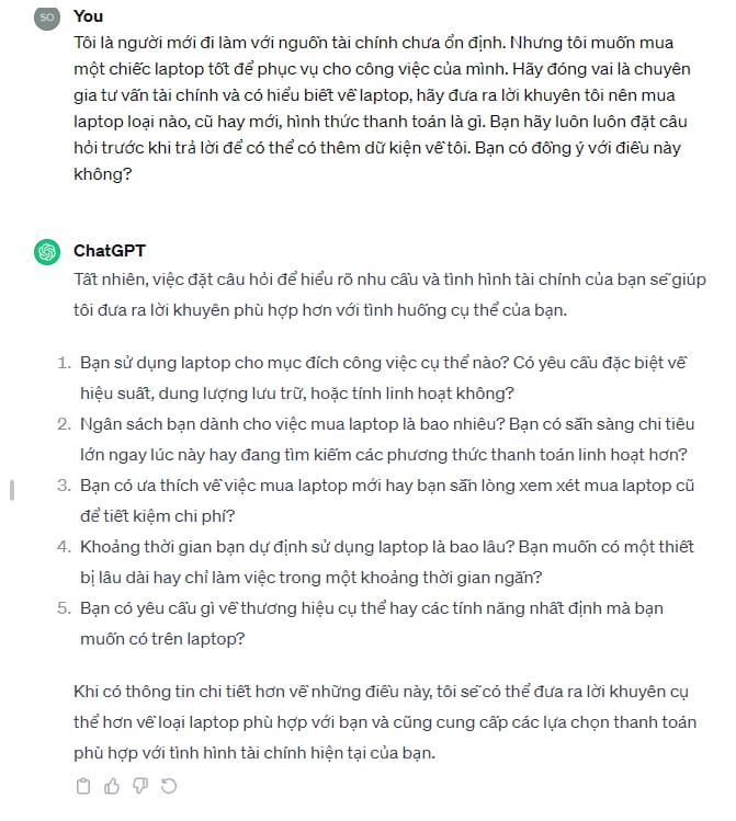 Cách sử dụng chatgpt tiếng Việt hiệu quả 6