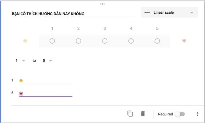 Khám phá thiết lập các trường trong Google Form 1