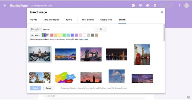 Khám phá thiết lập các trường trong Google Form 2