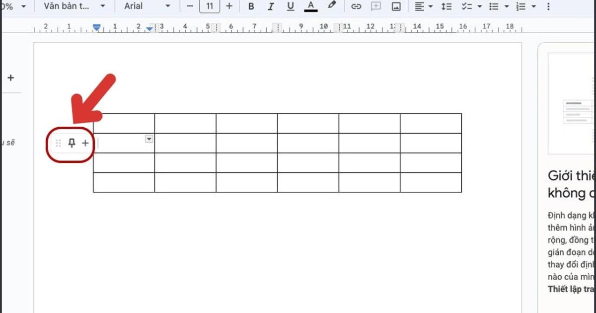 Cấu trúc lại hàng/ cột trong bảng 4